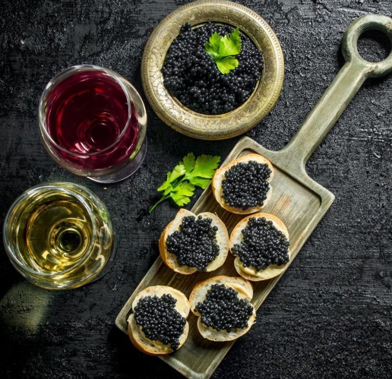 National Day Set / Caviar + Red & White Wine