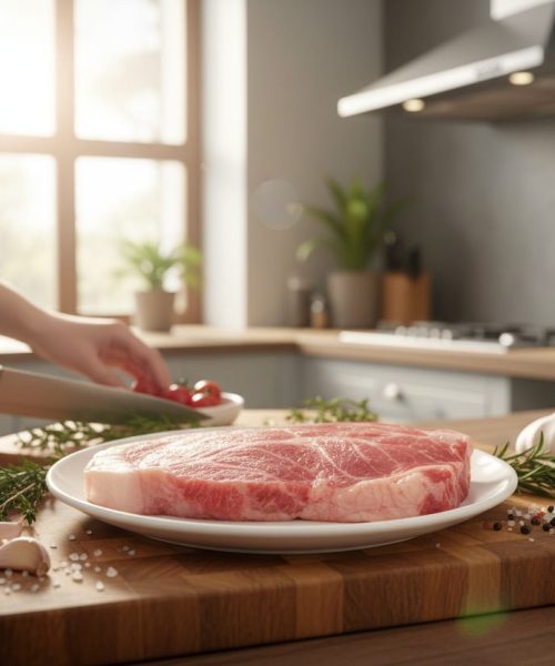 Alternative view of Korean Pork Collar